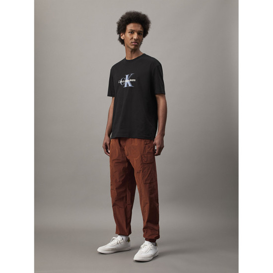 Calvin Klein Ανδρική κοντομάνικη μπλούζα Monologo Shift Tee